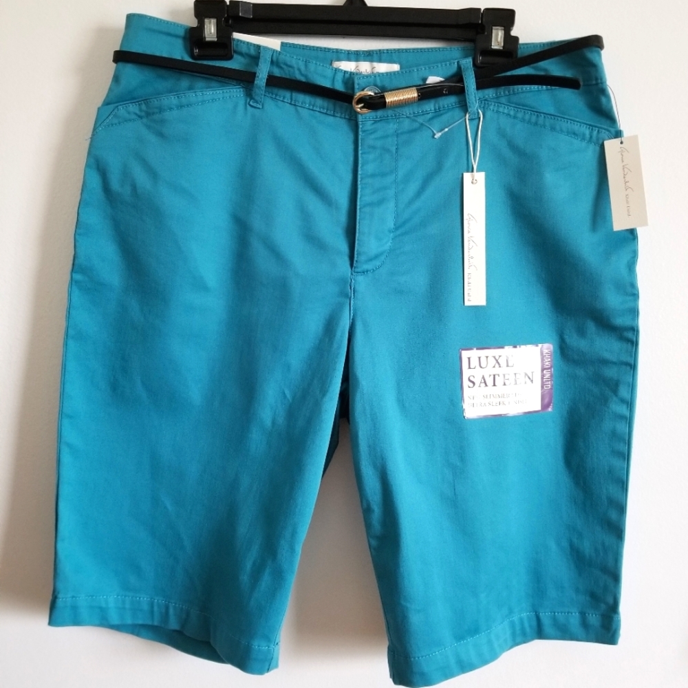 Women's Gloria Vanderbilt Blue Shorts size 12